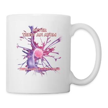 Science Atom Humour - Mug - white - Right
