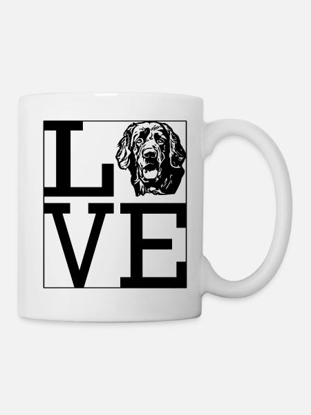 Amour Hovawart chien propriétaire de chien chien disant chien - Mug blanc - blanc