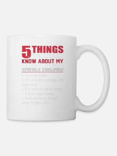 5 thing You Should Know About My GirlFriend - Mug - white
