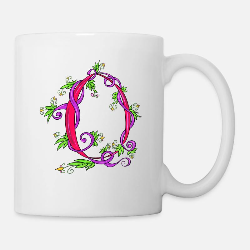 Letter O - Mug - white