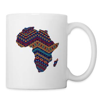 Africa Safari Rasta Fan d'Afrique Amoureux de l'Afrique - Mug blanc - blanc - Droite
