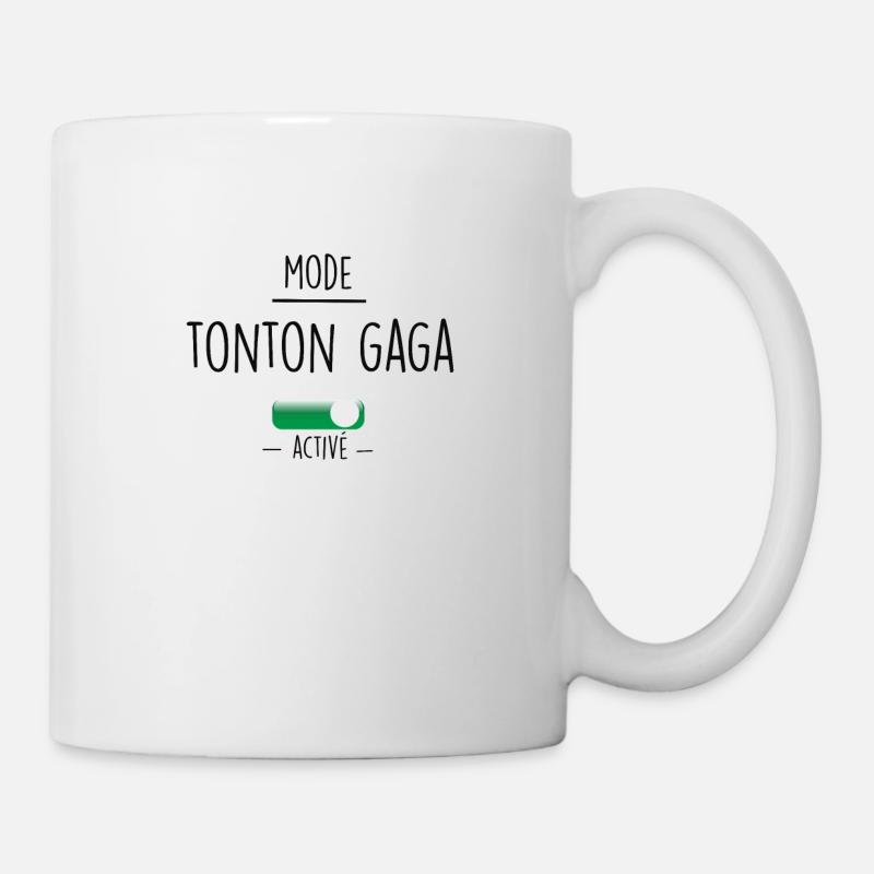 mode tonton gaga - Mug blanc - blanc