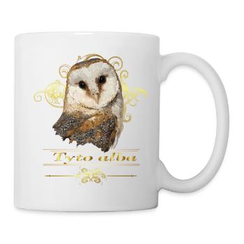 Bell owl - Mug - white - Right