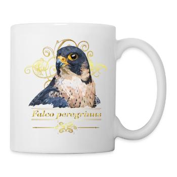 Wanderfalke - Tasse - Weiß - Rechts