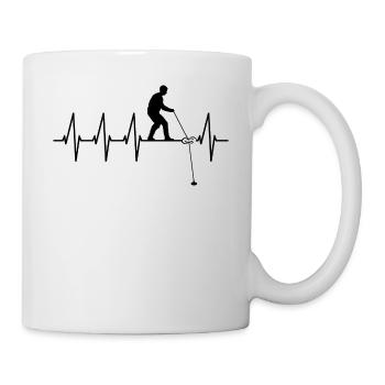 Pêche magnétique - Mug blanc - blanc - Droite