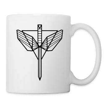 SYMBOLE WAYHAUGHT - Mug blanc - blanc - Droite