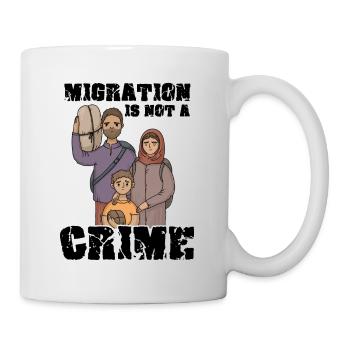 World Refugee Day Human Rights Anti-Racism E. - Mug - white - Right