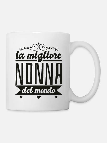 Nonna migliore del mondo Idee Regali compleanno - Tasse - Weiß