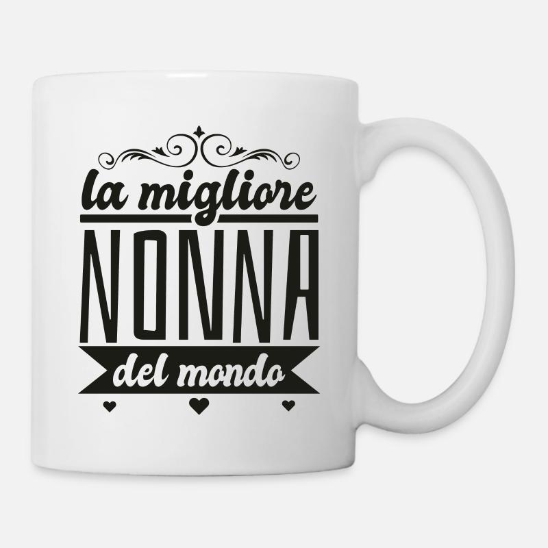 Nonna migliore del mondo Idee Regali compleanno - Tasse - Weiß