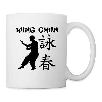 Wing Chun Wing Hard Kung Fu Martial Arts Combat Sp - Tasse - Weiß - Rechts