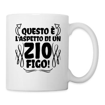 Questo è l'aspetto di un Zio figo Miglior Zio del - Tasse - Weiß - Rechts