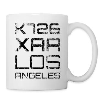 K726 XAA Los Angeles | Grunge | Black - Tasse - Weiß - Rechts