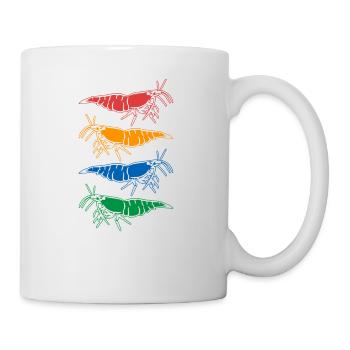 Dwarf Prawn Shrimp Shrimp Aquascaper Aquascaper Aquastry - Mug - white - Right