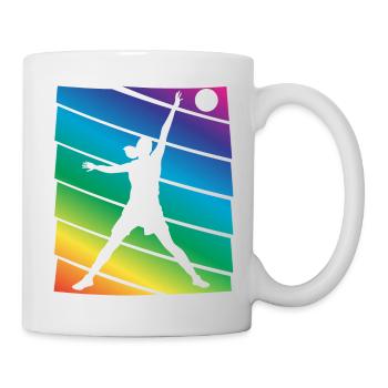 Basketteur - Mug blanc - blanc - Droite