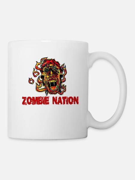 ZOMBIE - Tasse - Weiß
