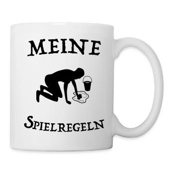 Haushalt Putzen - Tasse - Weiß - Rechts