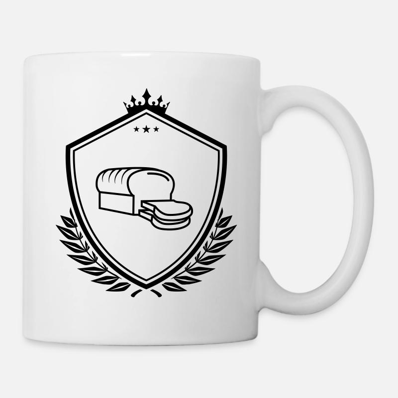 Armoiries du pain - Mug blanc - blanc