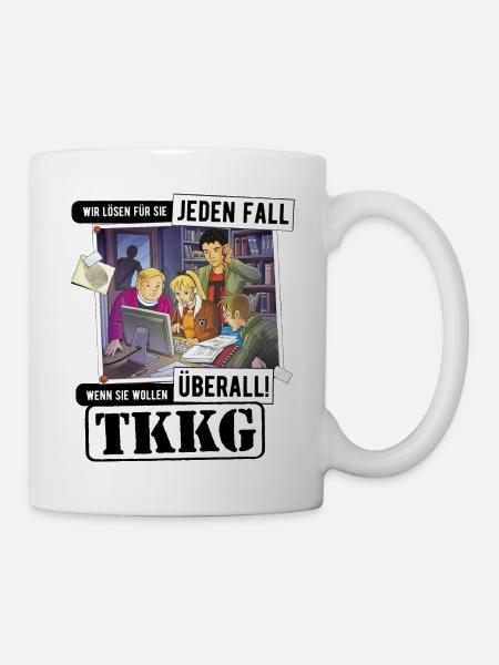 TKKG Titelmusik Wir Lösen Für Sie Jeden Fall - Tasse - Weiß