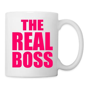 The real boss - Mug - white - Right