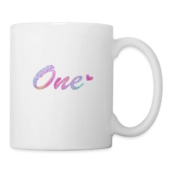 joyeux anniversaire 1 an fille - Mug blanc - blanc - Droite