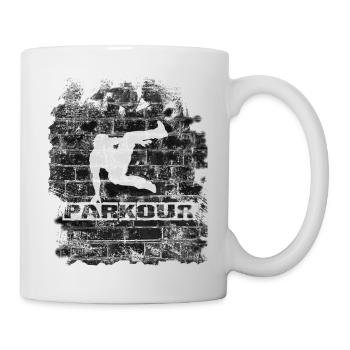 Parkour - Mug - white - Right