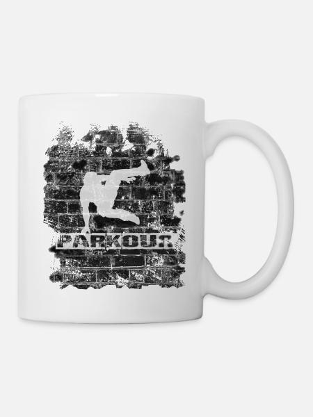 Parkour - Mug blanc - blanc
