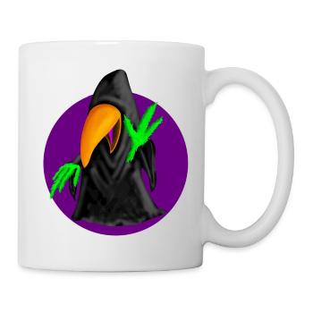 Dark Sittich ( Logo ) - Tasse - Weiß - Rechts