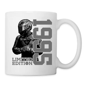 LIMITED EDITION 1995 MOTORCYCLE 31ST BIRTHDAY - Mug - white - Right