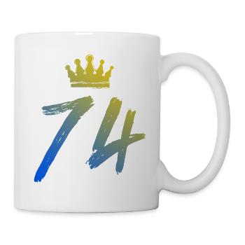 74 Number of crowns - Mug - white - Right