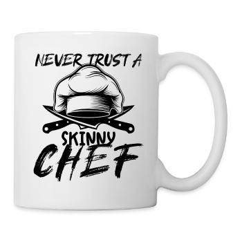 Chef Chef Chef Cuisine Drôle de dicton - Mug blanc - blanc - Droite
