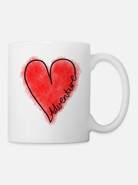 Adventure - Tasse - Weiß