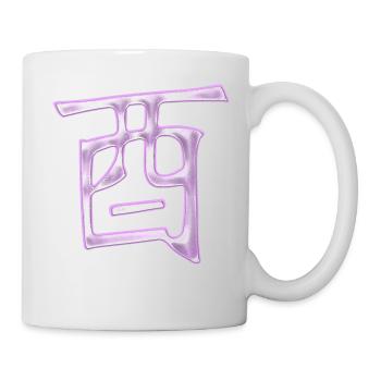 Coq - Japonais - KANJI Tierkreizeichen - Mug blanc - blanc - Droite