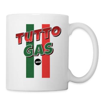 Tutto Gas - Vollgas in Lignano - 2023 - Tasse - Weiß - Rechts