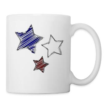 STAR. STARS. STAR. STARS. FEAST. ANNIVERSARY - Mug - white - Right