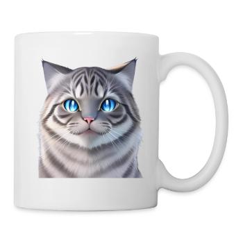 The White Cat - Mug - white - Right