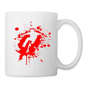 SK8 is GR8 Red - Mug - white - Right