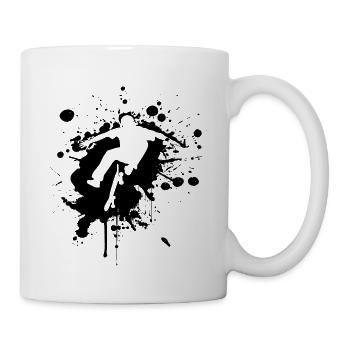 SK8 is GR8 Black - Mug - white - Right