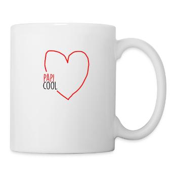 papi cool - Mug blanc - blanc - Droite