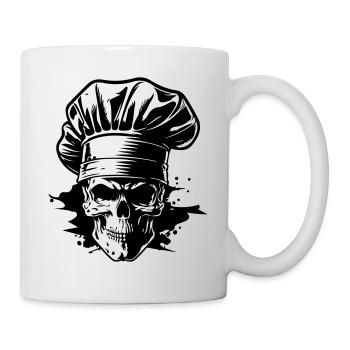 Chef Skeleton Chef - Mug blanc - blanc - Droite