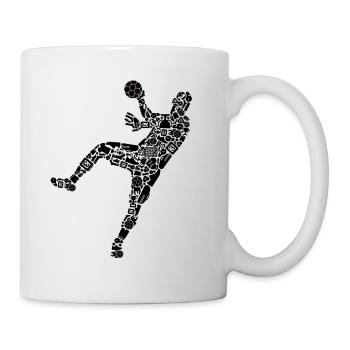 Handball Players Handball Symbols Boys Handball - Mug - white - Right