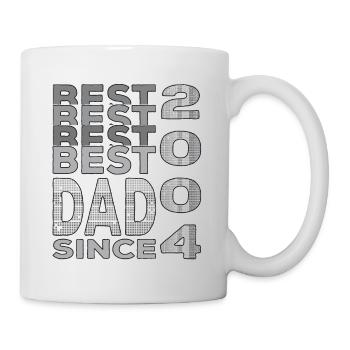 Best dad in the world since 2004 Father's Day birthday - Mug - white - Right