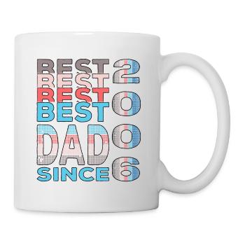 Best dad in the world since 2006 Father's Day - Mug - white - Right