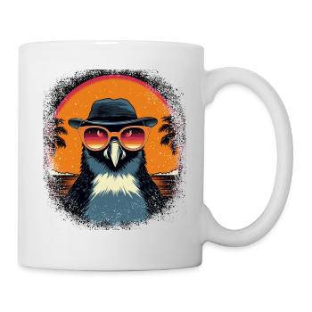 Mignon Pôle Nord Cadeau de Noël Gentoo Penguin - Mug blanc - blanc - Droite