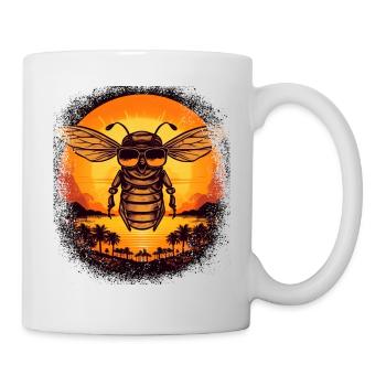 bee whisperer bumble bee sayings quote insect - Mug - white - Right