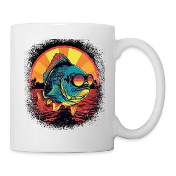 Bahamas Fisherman Funny Quote Bass Fishing Tshirts - Mug - white - Right