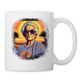 Journée de sensibilisation au syndrome de Down Joke Butts Grandma - Mug blanc - blanc - Droite