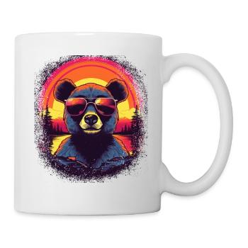 Happy Koala Geek Present Idea Awesome Grumbler Fun - Mug - white - Right