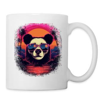 ice bear geek jokes humor gift idea fun gift - Tasse - Weiß - Rechts
