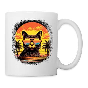 Anniversary bday avacato kitten awesome gift idea - Mug - white - Right