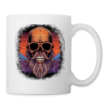 beard lover funny sayings earloop birthday present - Tasse - Weiß - Rechts